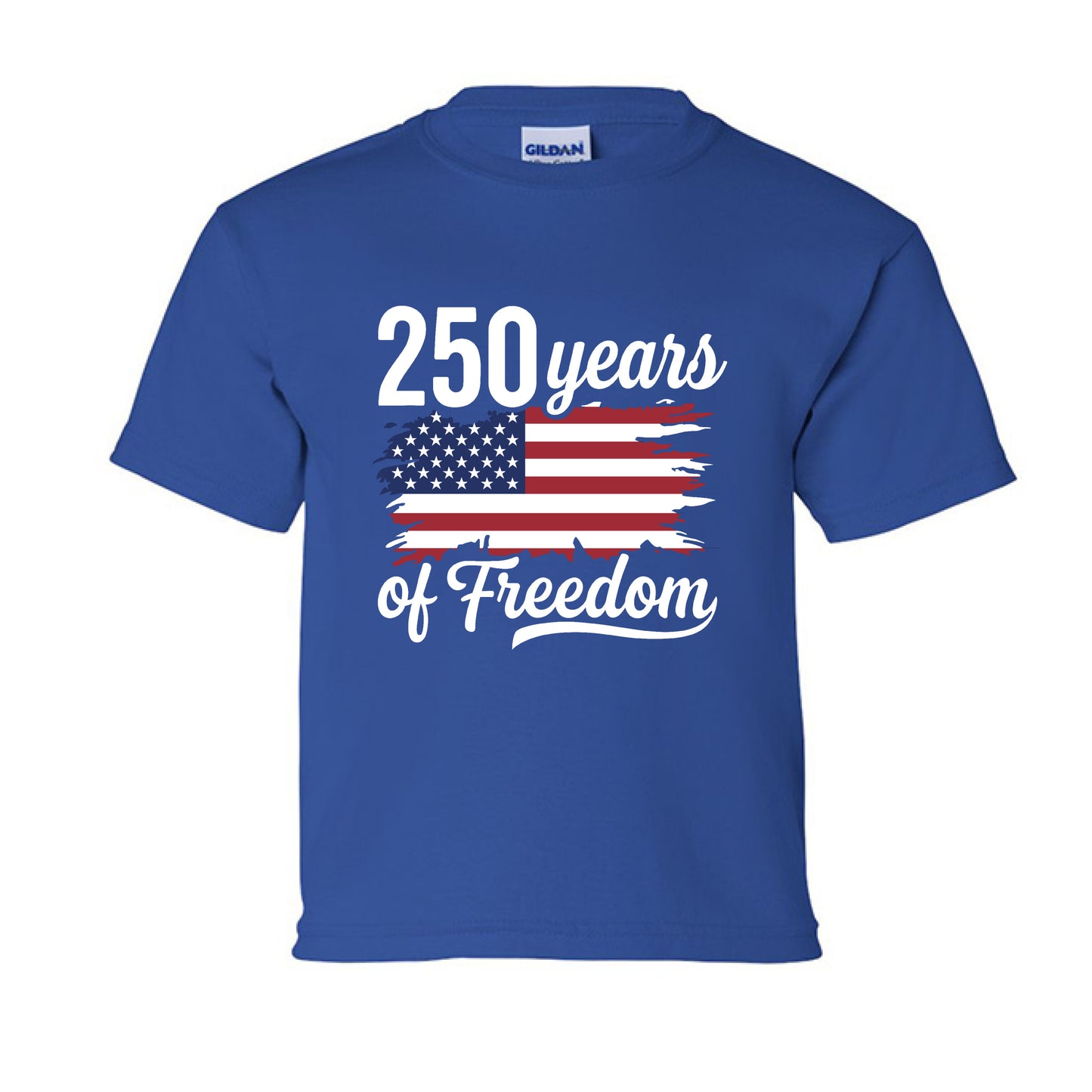 250 years of freedom kids royal front | land of the free 250