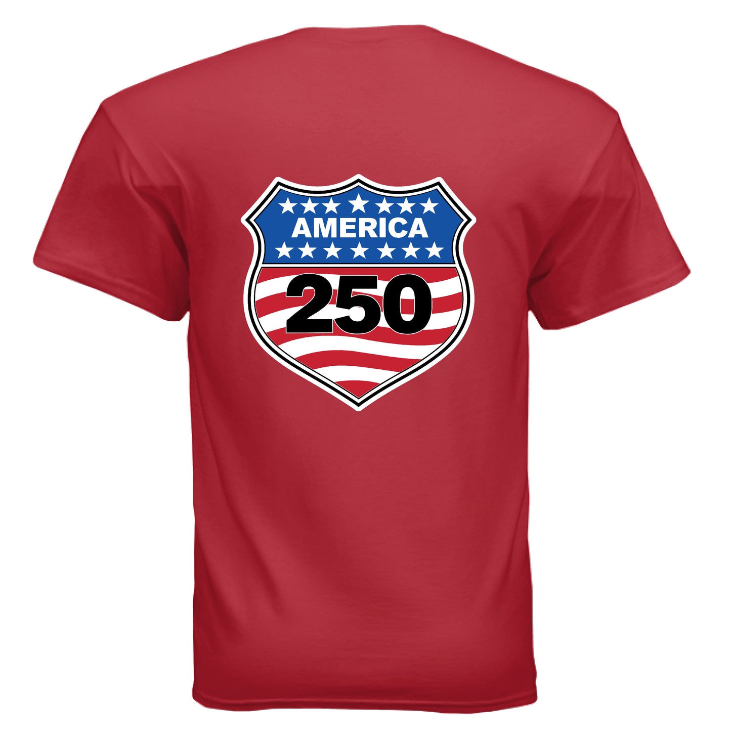 shield 250 mens red back | land of the free 250