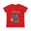 250 Years of Freedom Motorcycle Tee — Biker Graphic Women's T-Shirt
