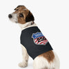 America 250 Patriotic Pet Tank Top - USA Flag Shield Dog Shirt for 4th of July