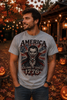 America Killing It Since 1776 Dracula Horror Patriotic Tee