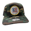 betsy 1776 2026 camo hat front | land of the free 250