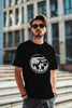 mens sasquatch Tee black front | land of the free 250