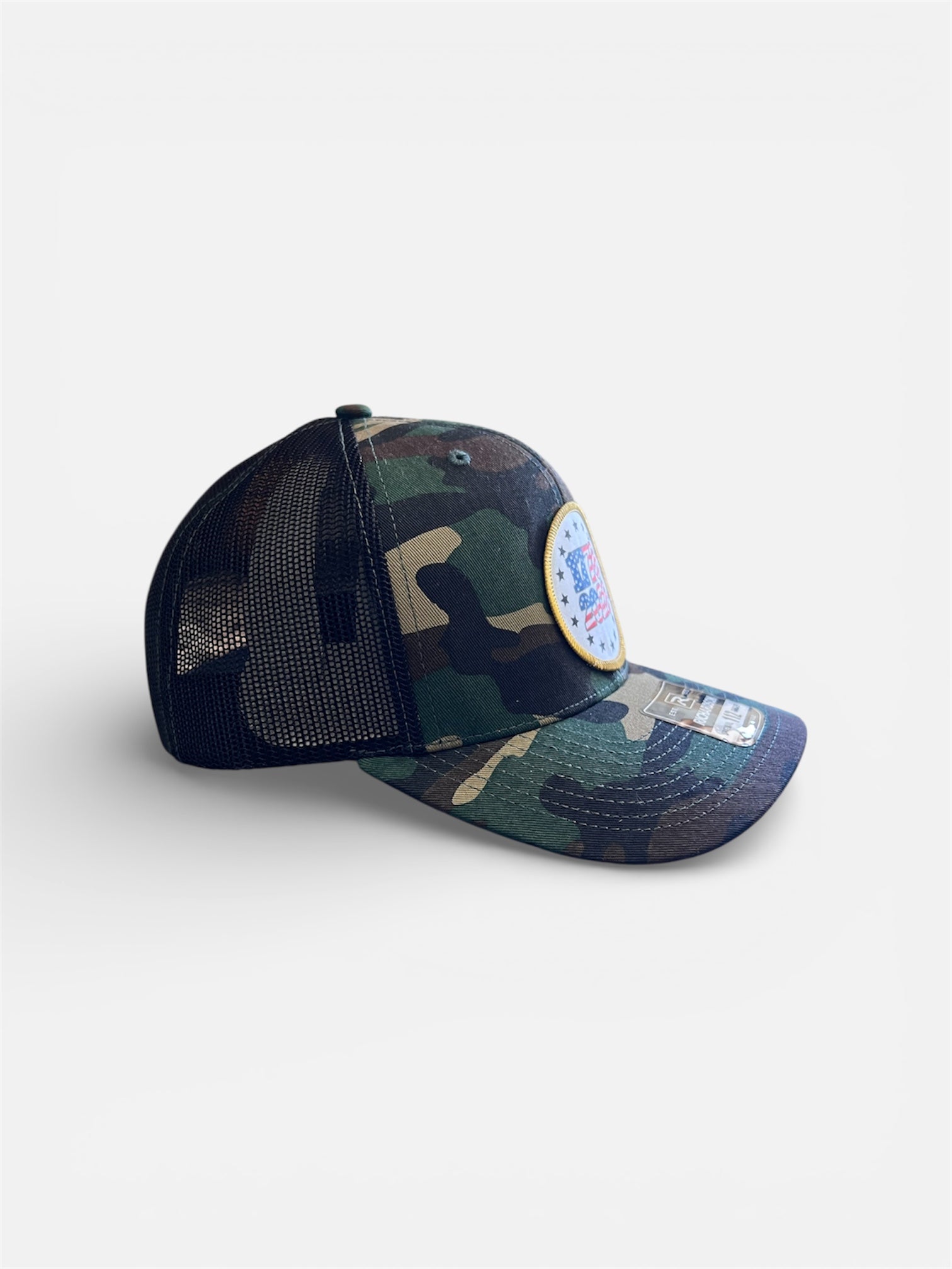 betsy 1776 2026 camo hat side | land of the free 250