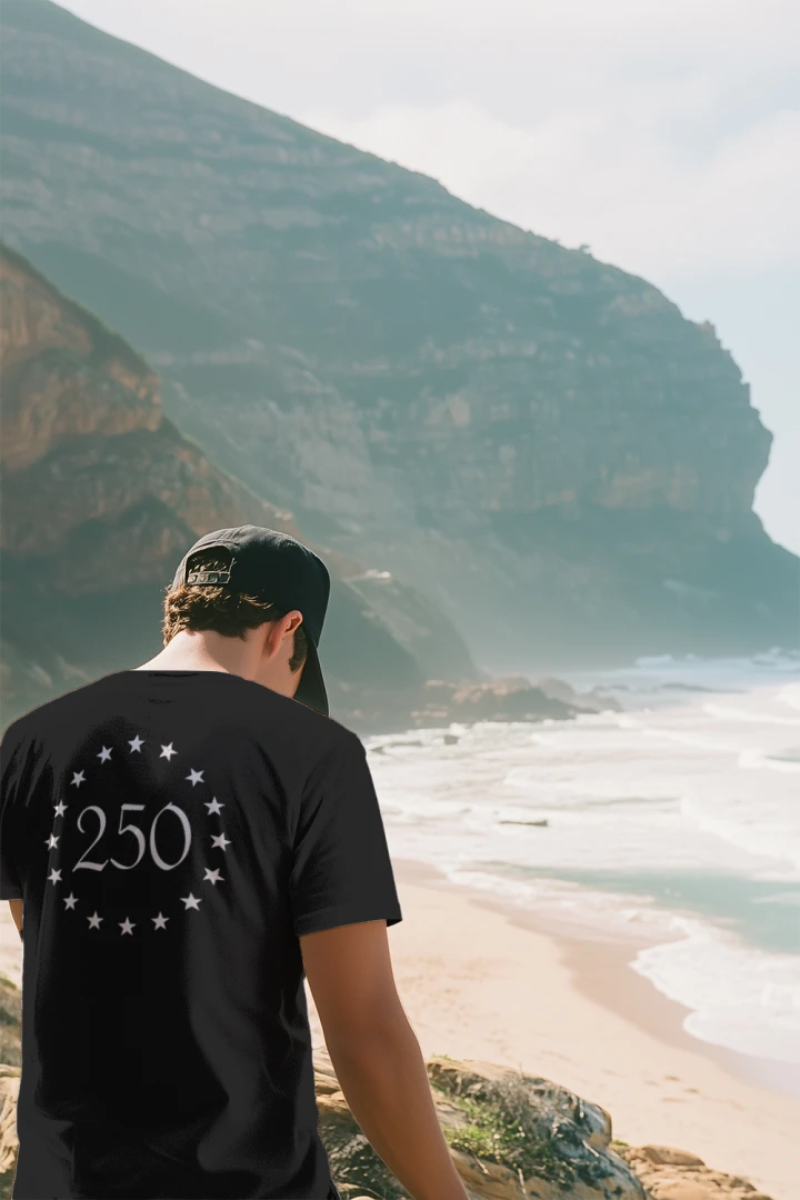 betsy 250 tee back black | land of the free 250