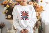 groovy 1776 2026 sweatshirt front off white | land of the free 250