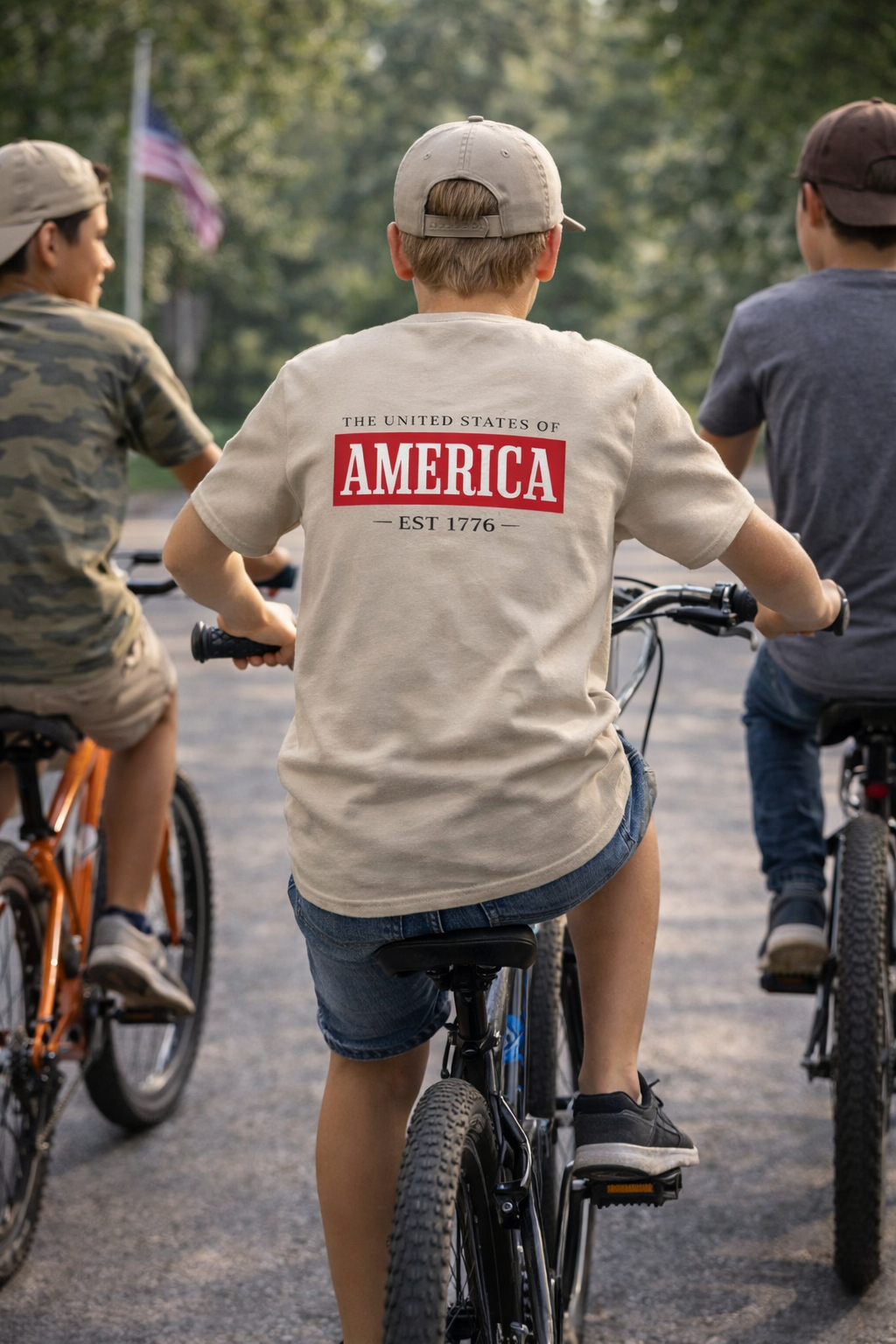 america riibon youth 1776 sand back| land of the free 250