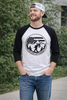 sasquatch baseball tee front | land of the free 250