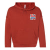 groovy 1776 to 2026 hoodie red front | land of the free 250