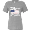 250 years of freedom storm  tri blend front | land of the free 250