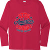 america 250 rashguard front red | land of the free 250