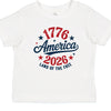 infant america 250 white front | land of the free 250