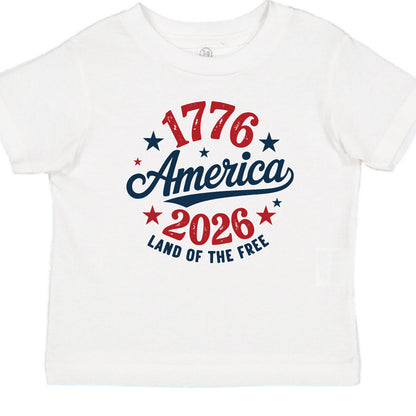 infant america 250 white front | land of the free 250