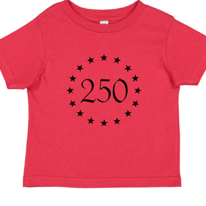 toddler betsy 250 red front | land of the free 250
