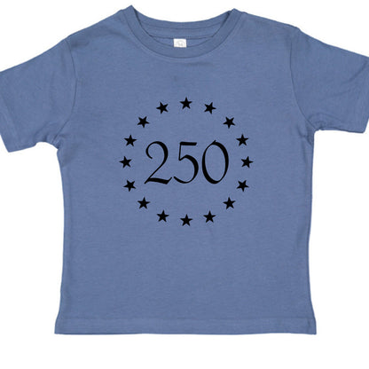 toddler betsy 250 royal front | land of the free 250