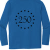 kids betsy 250 rashguard blue front | land of the free 250