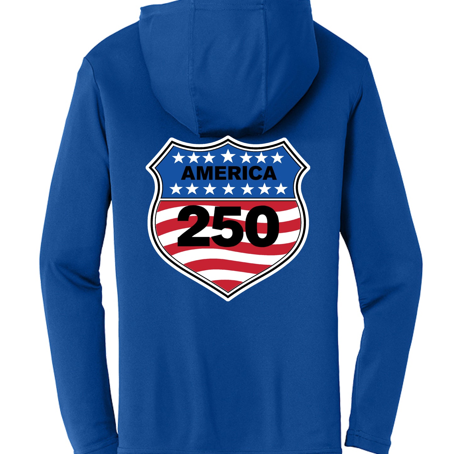 shield 250 active true royal back | land of the free 250