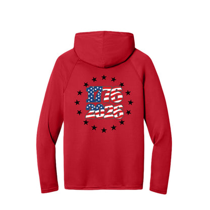 active betsy 1776 2026 back red| land of the free 250