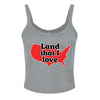 land that i love tank grey front | land of the free 250