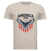 mens america eagle sand front | land of the free 250