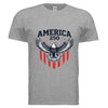 mens america eagle sport grey front | land of the free 250