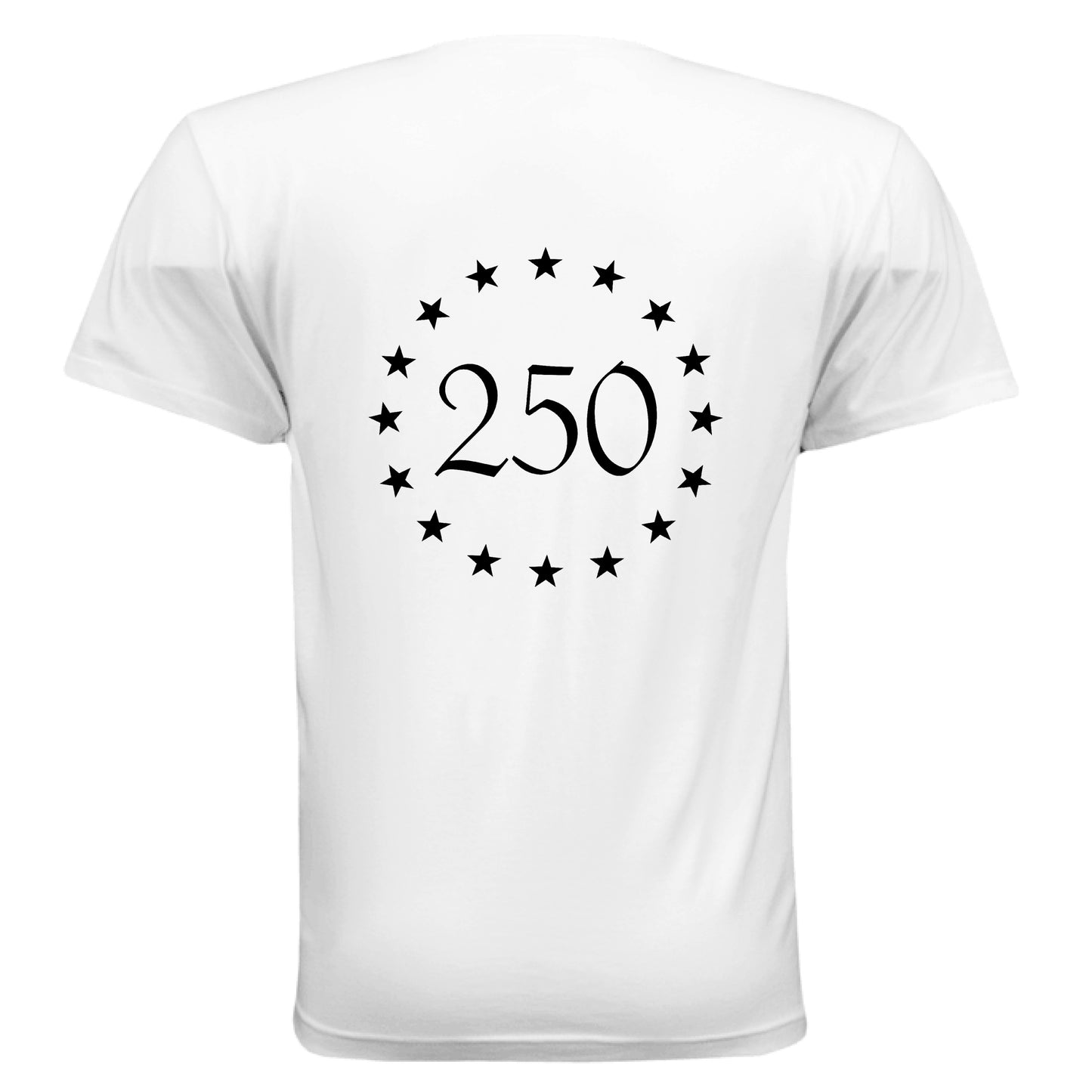 betsy 250 mens white back | land of the free 250