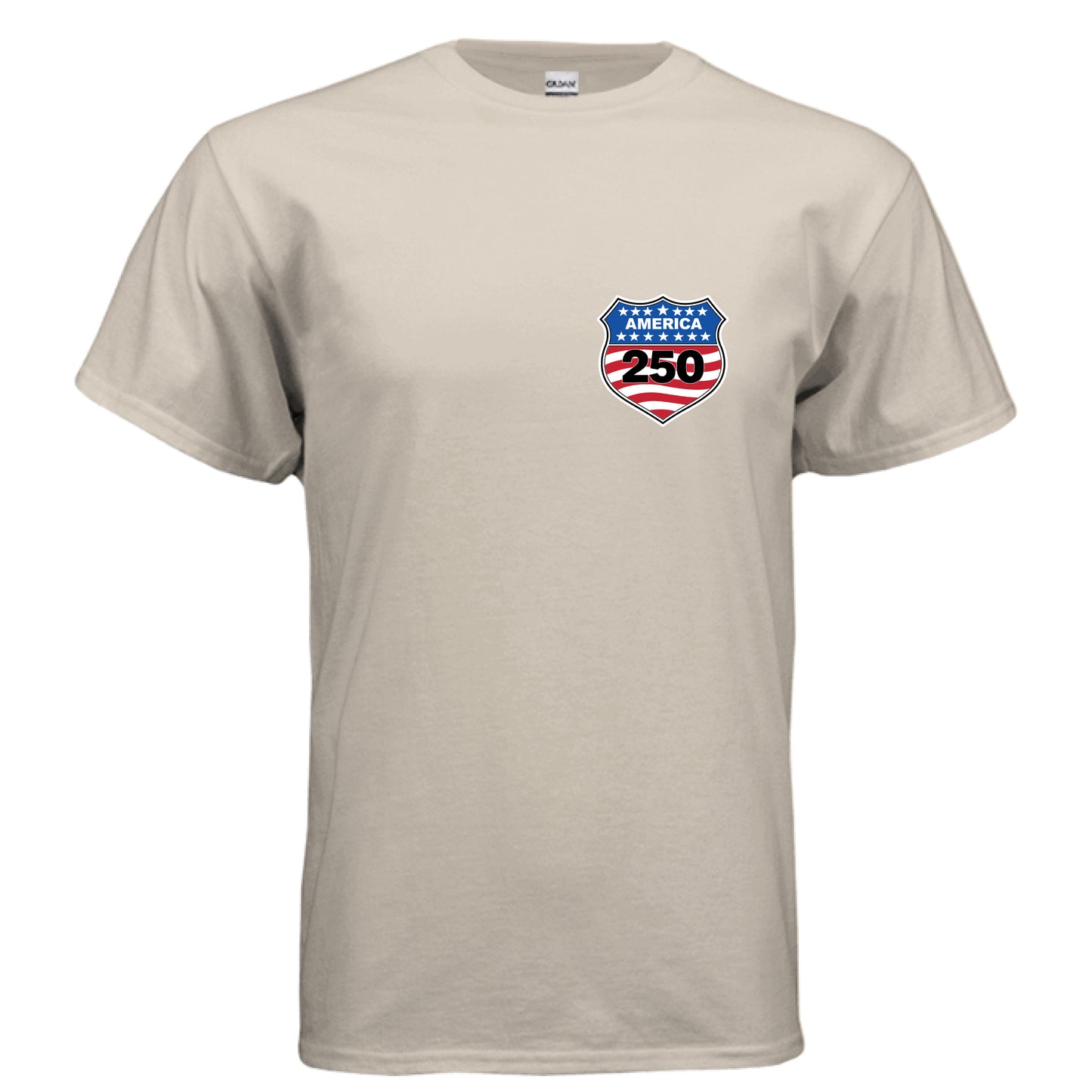 shield 250 mens sand front | land of the free 250