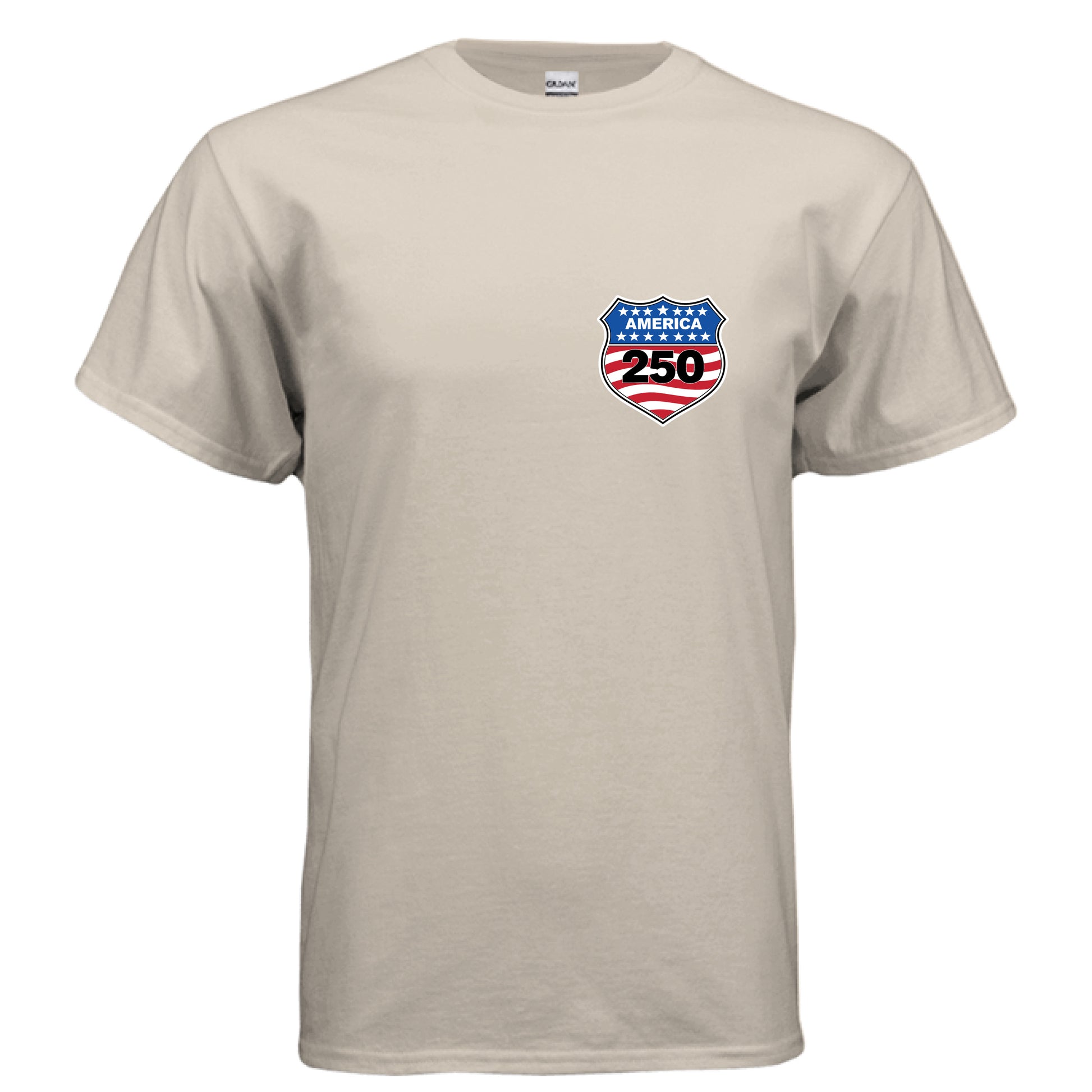 shield 250 mens sand front | land of the free 250