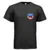 shield 250 mens black front| land of the free 250