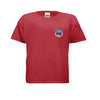 shield 250 youth red front | land of the free 250