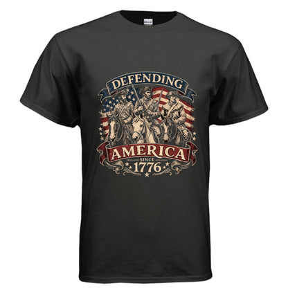 minutemen 1776 black front | land of the free 250
