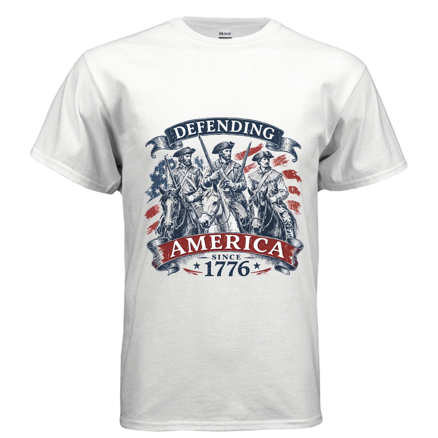 minutemenn1776 white front | land of the free 250