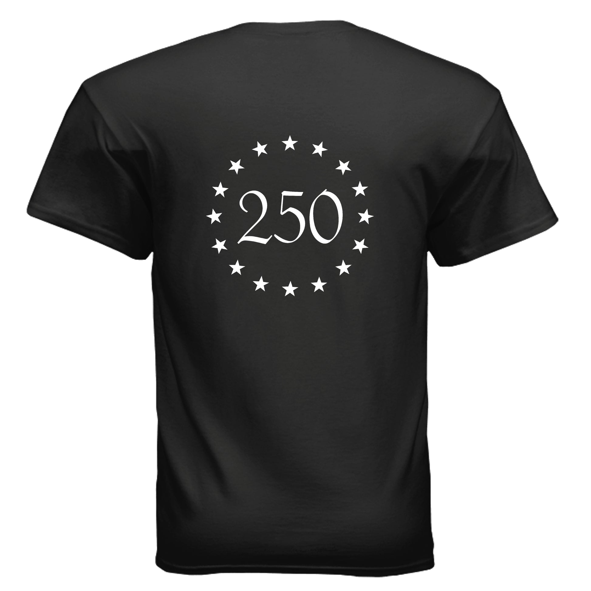 betsy 250 tee back black | land of the free 250
