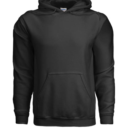 sasquatch pullover hoodie black front  | land of the free 250