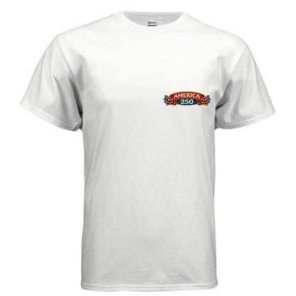 america pinup 250 front white | land of the free 250