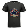Midnight Ride Men's patriotic t-shirt inspired by the American Revolution and the spirit of 1776BLACK - G500 - FRONT
