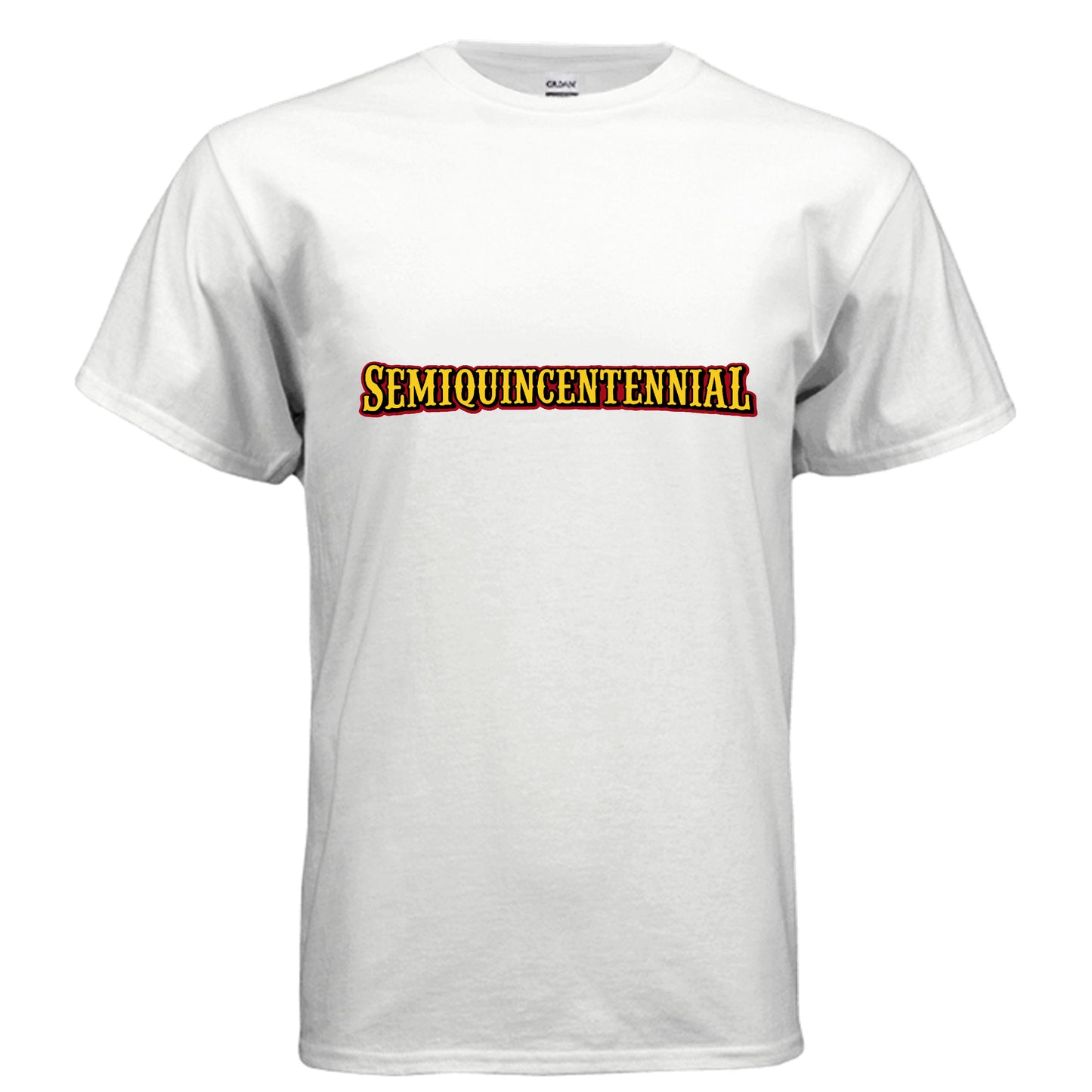 Mens Semiquincentennial t-shirt for America's 250th anniversary with bold patriotic graphic design