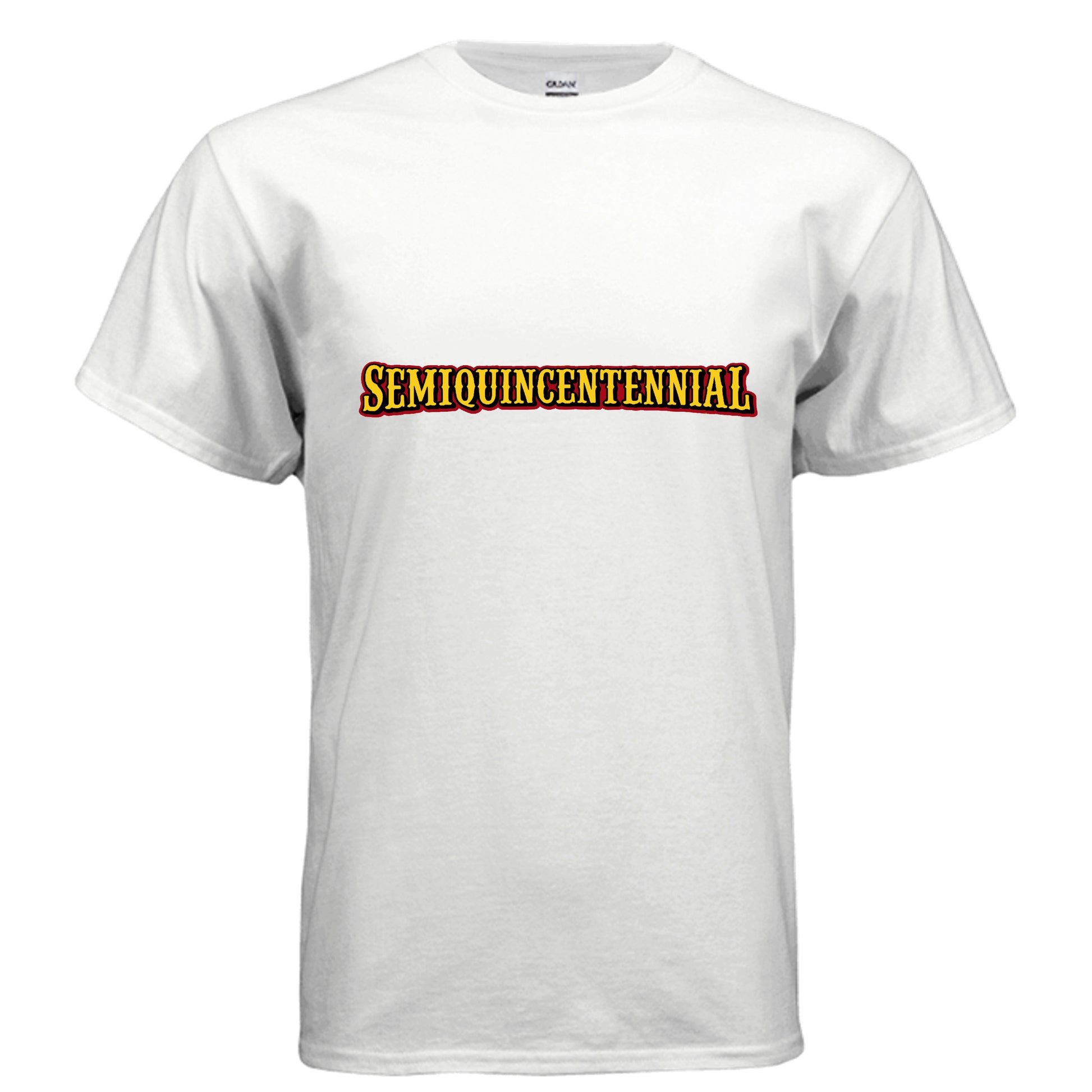Mens Semiquincentennial t-shirt for America's 250th anniversary with bold patriotic graphic design