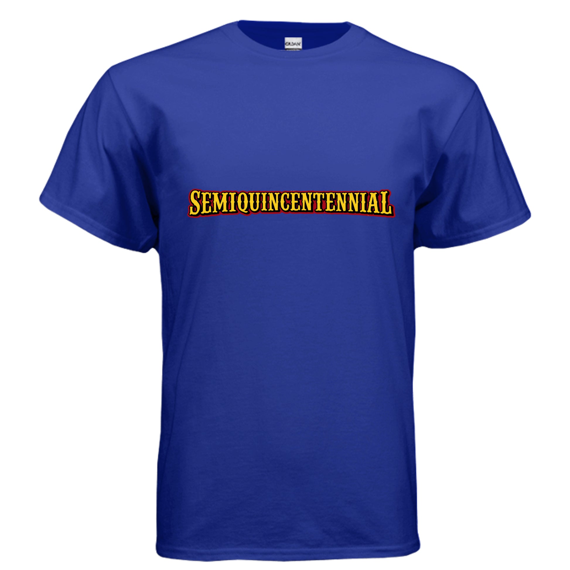 Mens Semiquincentennial t-shirt for America's 250th anniversary with bold patriotic graphic design
