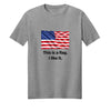 This is a flag I like it funny patriotic t-shirt with minimalist American flag design