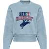 "Hey Darlin western rodeo cropped heavyweight sweatshirt in Camel"
