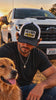 Like a Rock Jesus Trucker Hat | Faith Based Embroidered Patch Cap