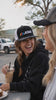 Jesus Is King Trucker Hat | Retro Stripe Christian Snapback | Faith Based Trucker Cap for Men and Women