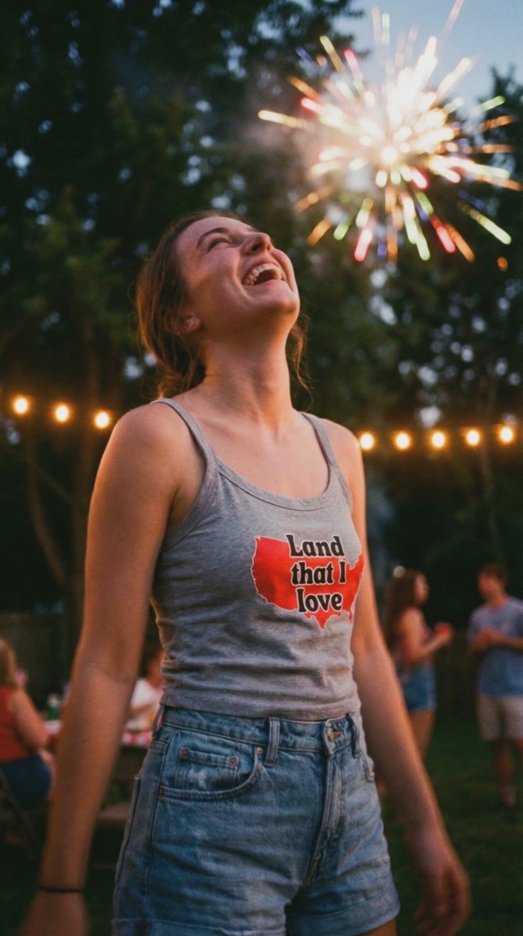 land that i love tank grey front | land of the free 250